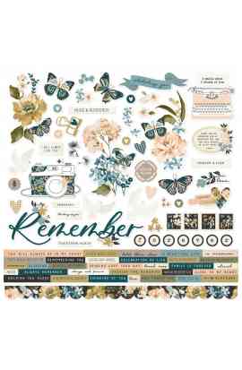 Remember - Stickers 12x12"
