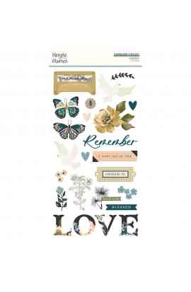 Remember - Chipboard 6x12"