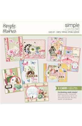 Simple Vintage Spring Garden - Simple Cards Kit