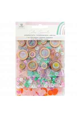 Rainbow Avenue - Confetti Button Pack
