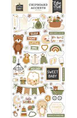 Special Delivery Baby - Chipboard Accents