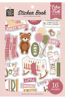 Special Delivery Baby Girl - Sticker Book