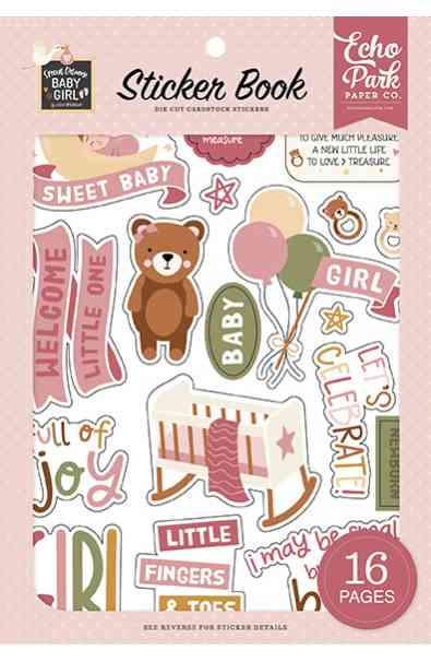 Special Delivery Baby Girl - Sticker Book