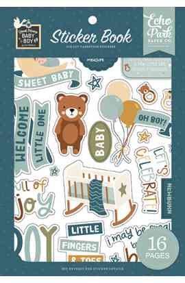 Special Delivery Baby Boy - Sticker Book