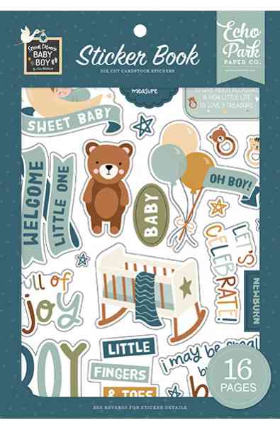 Special Delivery Baby Boy - Sticker Book