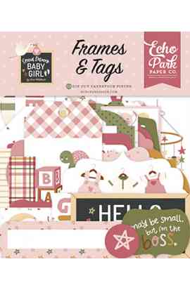 Special Delivery Baby Girl - Frames & Tags