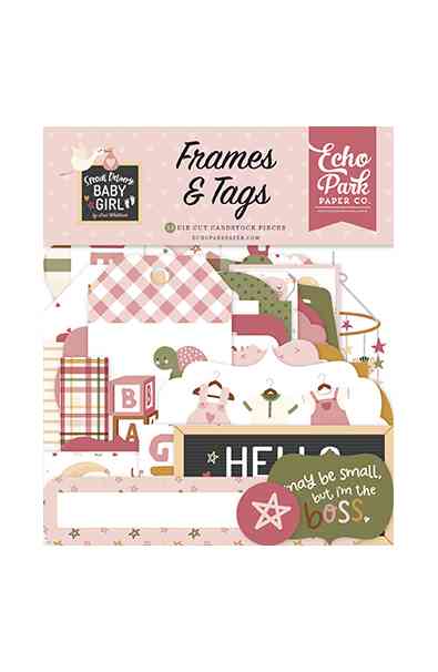 Special Delivery Baby Girl - Frames & Tags
