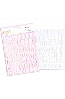 Roll With It - Foam Glitter Alphabet /2 sheets