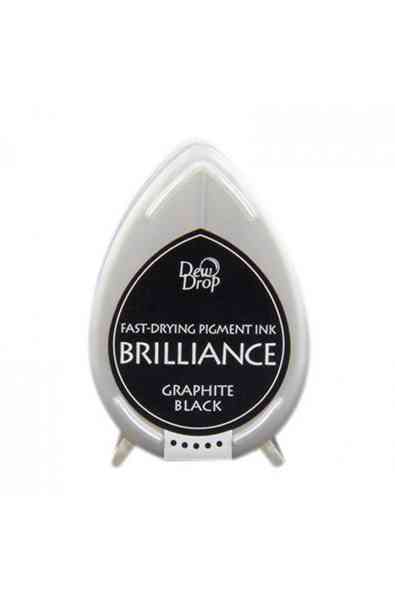 Graphite Black - Brilliance Dew Drop Ink Pad
