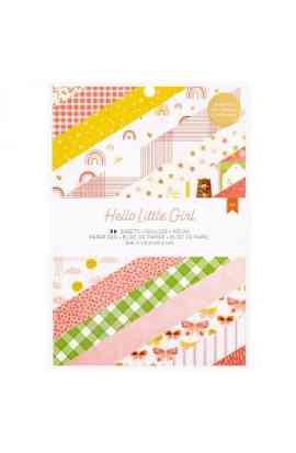 Hello Little Girl - Pad 6x8"