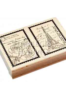 La Vie en Rose - Timbro in legno TIMBRES DE PARIS