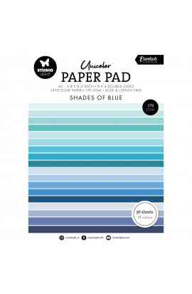 Essentials Unicolor Paper Pad Shades of Blue