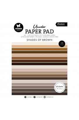 Essentials Unicolor Paper Pad Shades of Brown