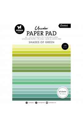 Essentials Unicolor Paper Pad Shades of Green