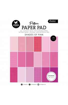 Essentials Pattern Paper Pad Shades of Pink