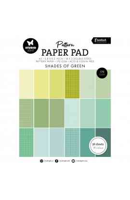 Essentials Pattern Paper Pad Shades of Green