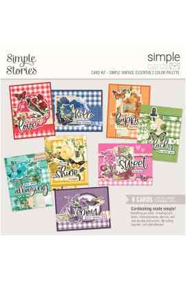 Simple Vintage Essentials Color Palette - Simple Cards Kit