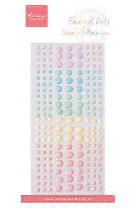 Over the rainbow - Enamel dots