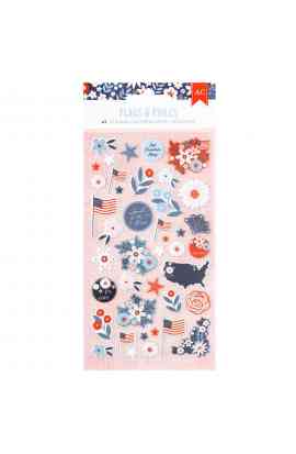 Flags and Frills - Puffy Stickers Icons