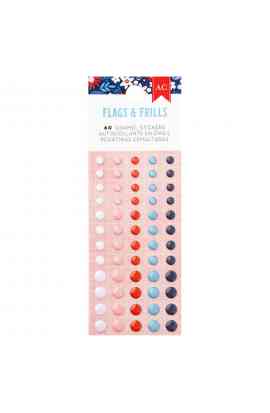 Flags and Frills - Enamel Dots