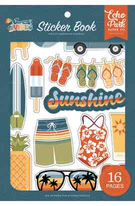 Summer Vibes - Sticker Book