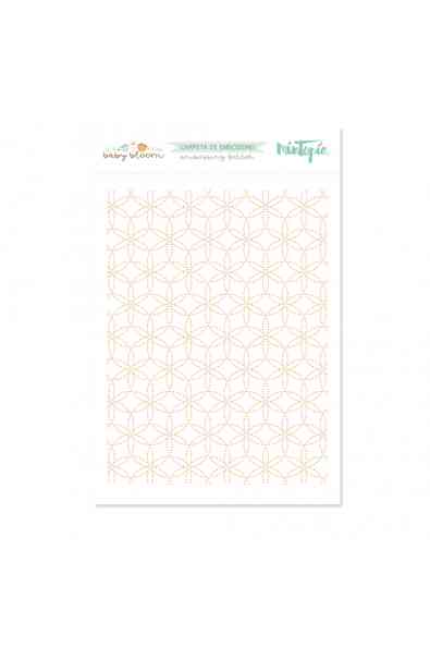 Baby Bloom - Embossing Folder Fondo Geometrico