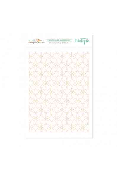 Baby Bloom - Embossing Folder Fondo Geometrico