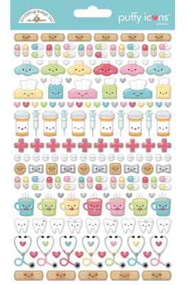 Happy Healing - Puffy Stickers Icons