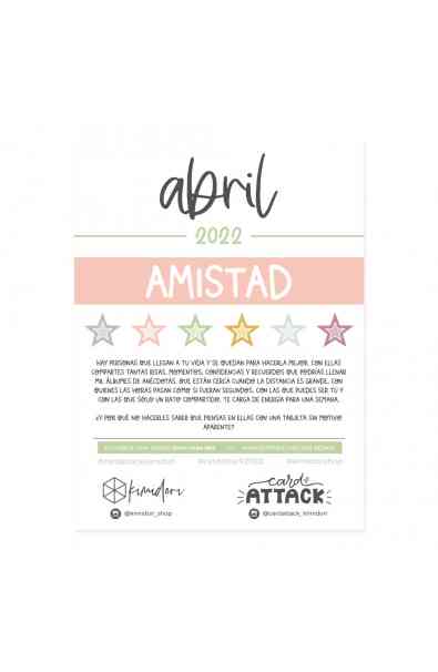Card Attack Abril 2022 - Pad 6x8"