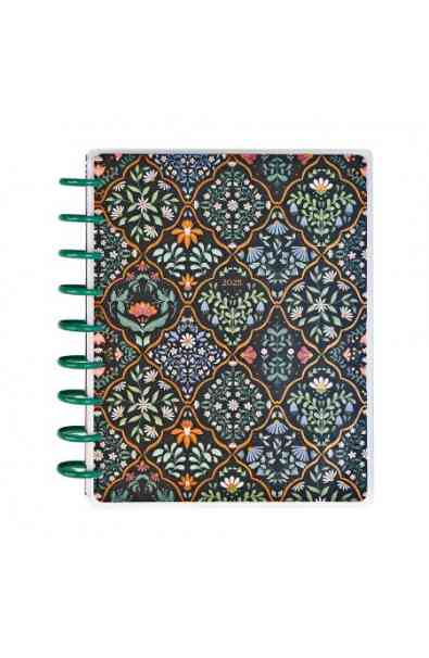 2025 Forest Flowers Planner Classic Horizontal Layout - 12 Months
