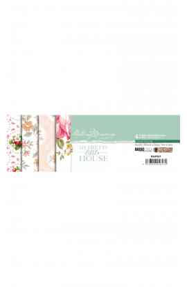 My Pretty Little House - Kit di 4 Vellum 12X12"