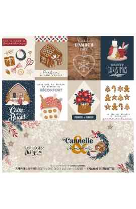 Cannelle & Chocolat - Kit 8 carte + vellum