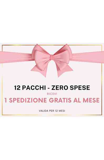 CARD 12 PACCHI ZERO SPESE