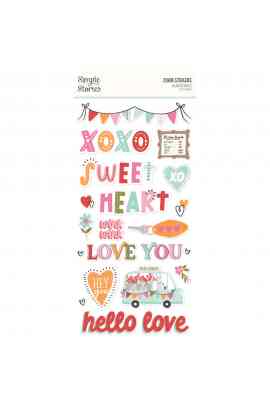 Heartstrings - Foam Stickers