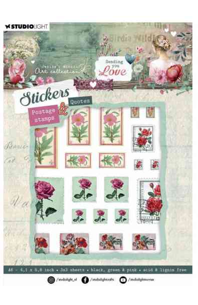 Stickers – A6 Postage Stamps & Quotes