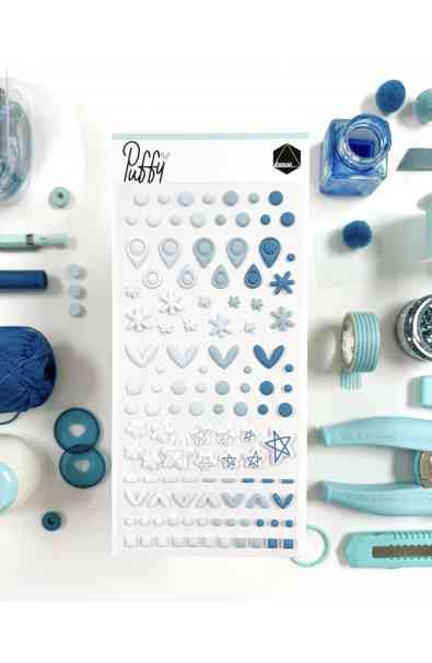 Puffy stickers – TURQUESA