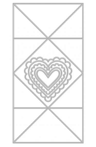 Fustella – Folded Love Note