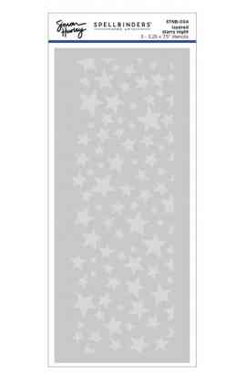 Layered Stencil – Starry Night