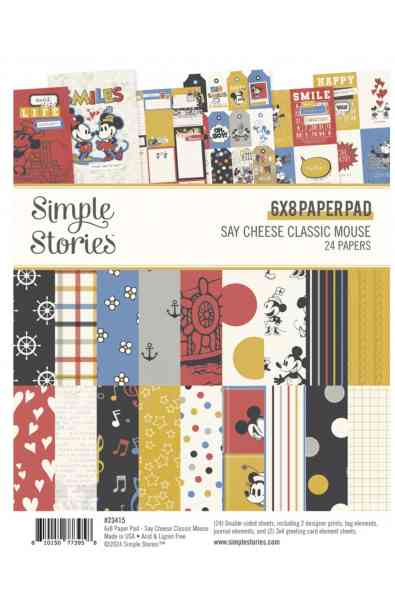 Say Cheese Classic Mouse – Pad 6x8