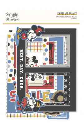Say Cheese Classic Mouse – Chipboard Frames