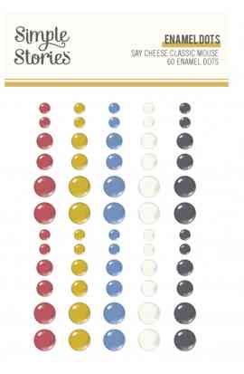 Say Cheese Classic Mouse – Enamel Dots