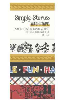 Say Cheese Classic Mouse – Washi Tape