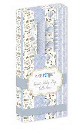 Sweet baby Boy - Leather paper Kit