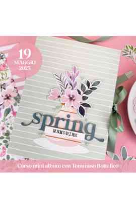 Kit Mini Album Spring Memories