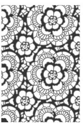Multi Level Embossing Folder - Lace