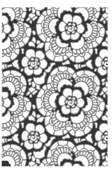 Multi Level Embossing Folder - Lace