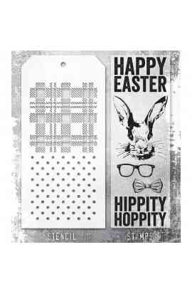Timbro - Tim Holtz - Hipster Bunny