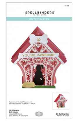 Fustella -3D Vignette Pet  House