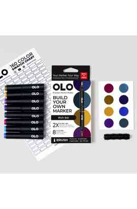RICH SET – 8 pennarelli + cartella colori da compilare (IN ARRIVO A FINE APRILE)