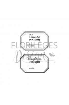 Timbro clear - ÉTIQUETTES À CONFITURE